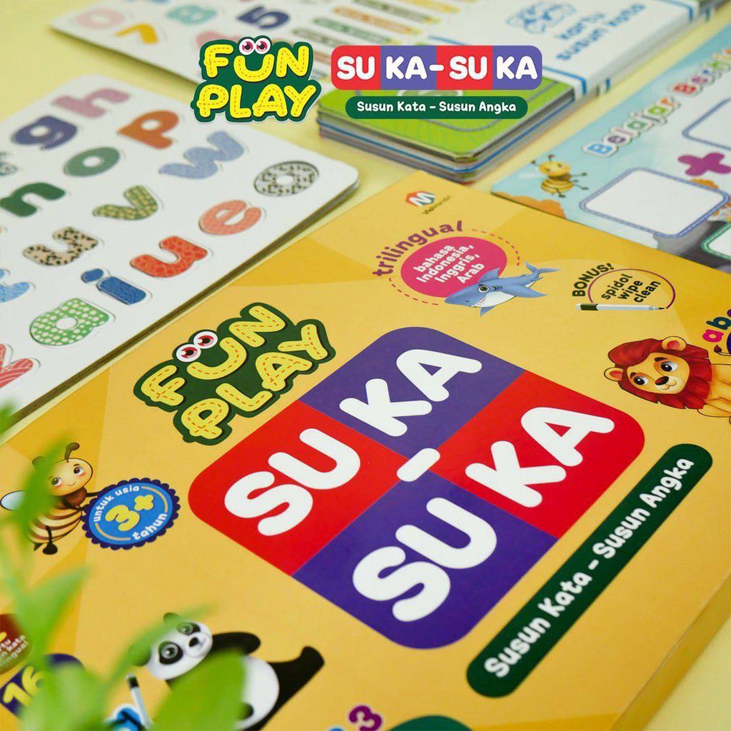 

Fun Play Suka-Suka : Susun Kata Susun Angka