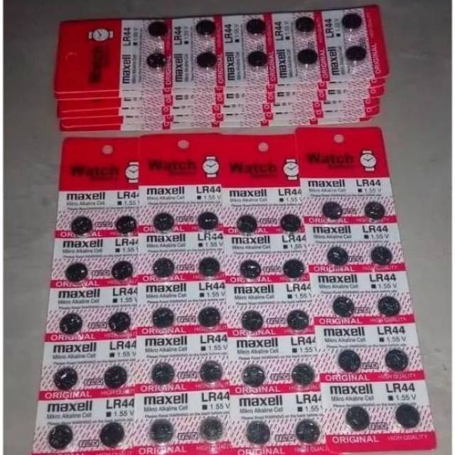 1 STRIP / 10.PC BATERAI ALARAM PINTU | GEMBOK ALARAM | LR44 | AG13 | 357