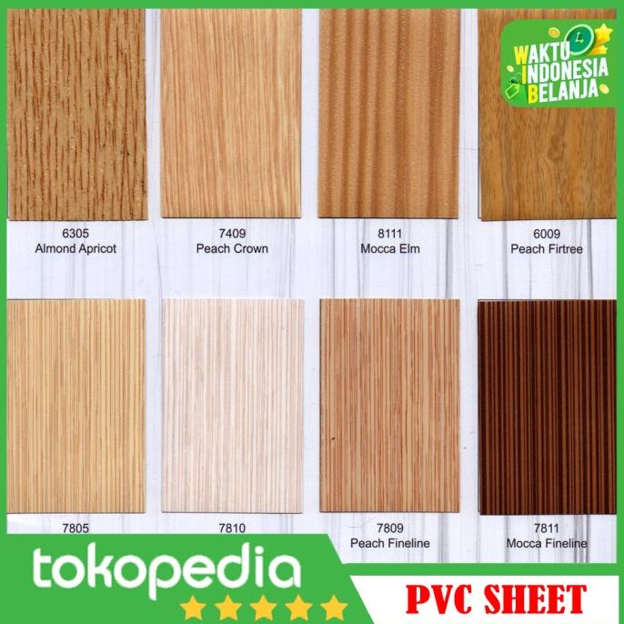 BIGSALE PROMO  DEKOSIT DECOSHEET TAKOSIT PVCSheet WINSTON Serat Kayu HOT SALE