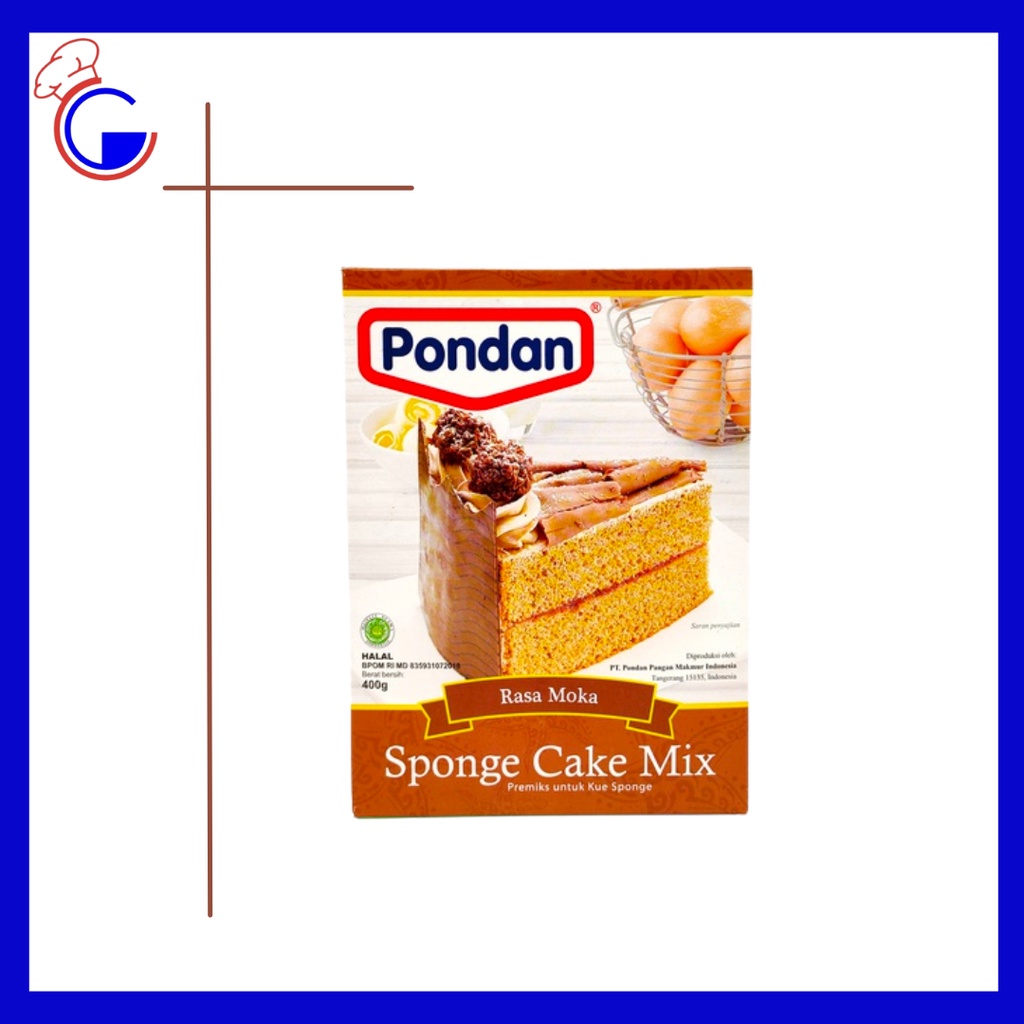 

Pondan Sponge Cake Mix 400Gr