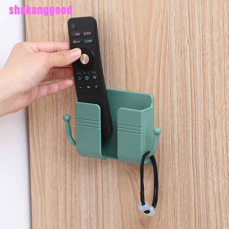 Skk Kotak Organizer Gantung Dinding Holder Remote Control / Handphone