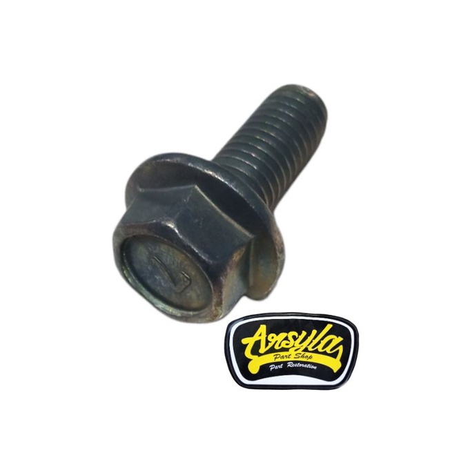baut besi step barstep depan yamaha v75 v80 alfa sigma champ L2sn L2super Ls3 L2g yb100 rs100 yt dt 