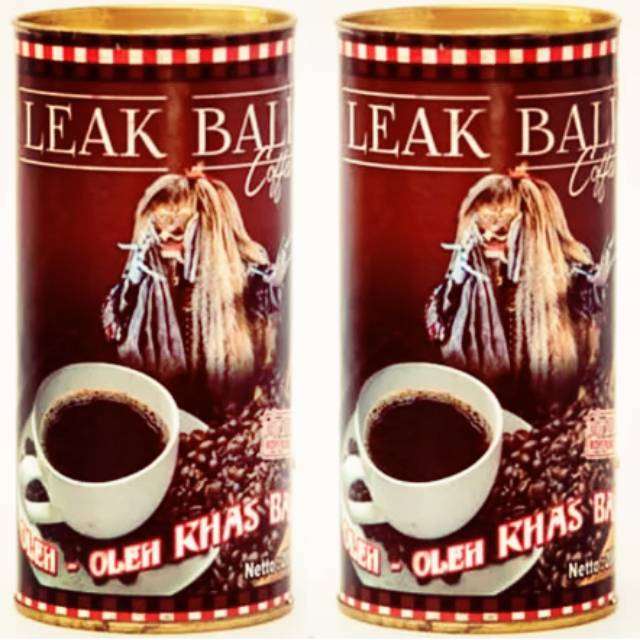 

Kopi Bali Robusta Pupuan merek Leak Bali Kaleng 200gr
