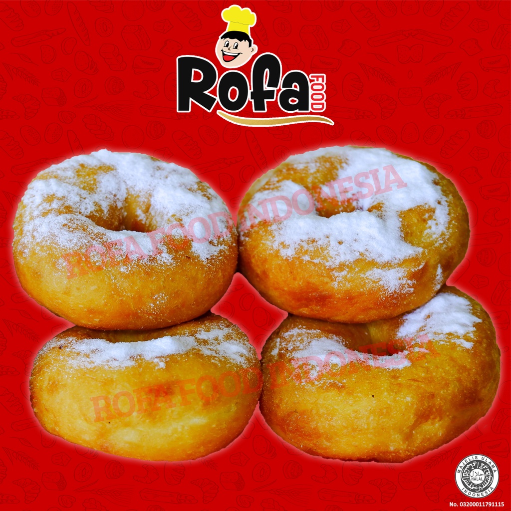 

Donat Kentang Rofa 1pck isi 10pcs