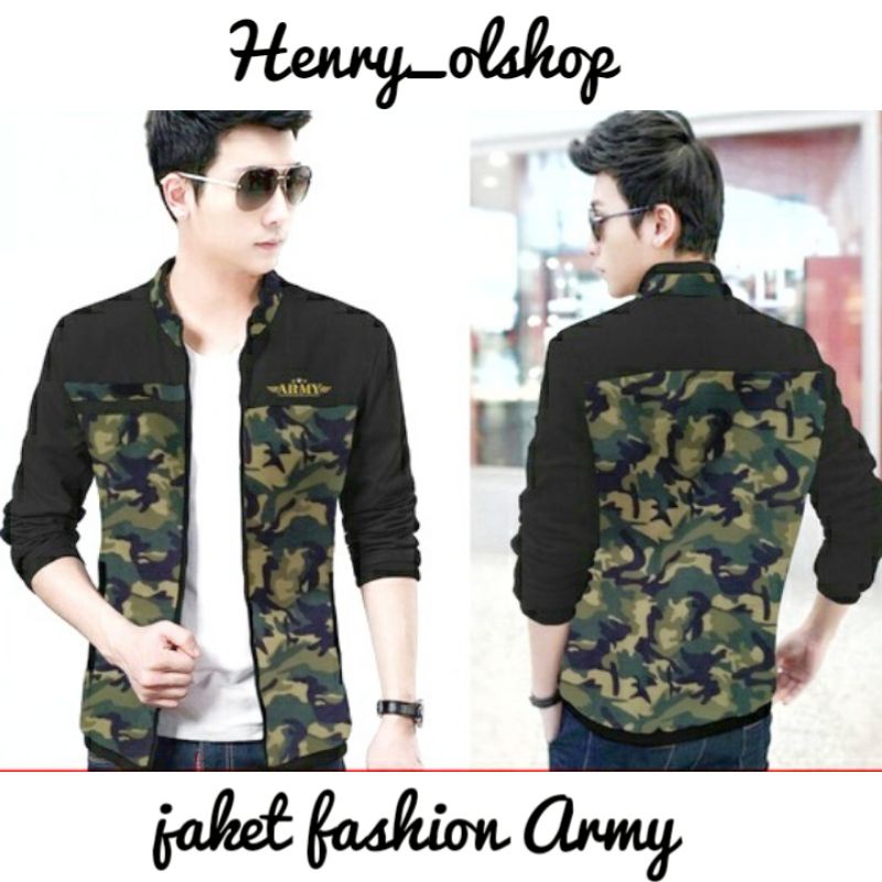 JAKET FASHION PRIA WARNA ARMY KEKINIAN MODEL KOREA BTS BAJU COWOK HIJAU JACKET LAKI LAKI BUSANA BARU