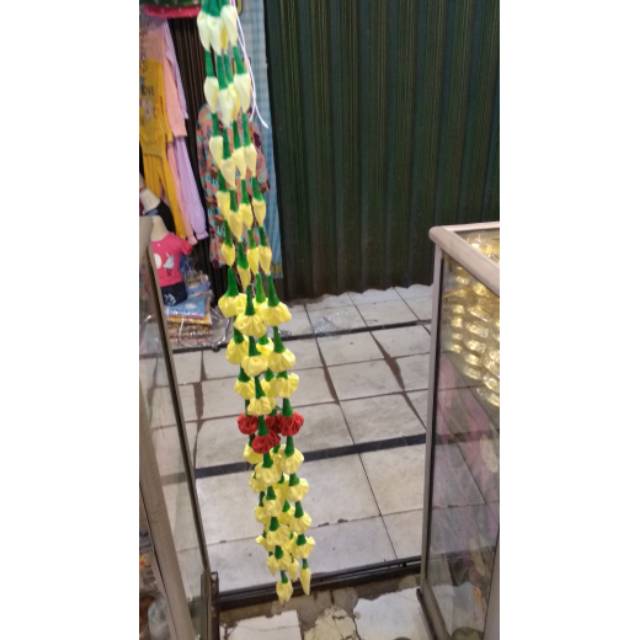 Aksesoris pengantin palembang melati urei