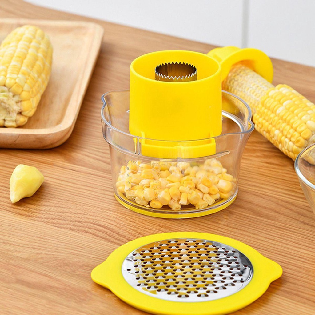 [Elegan] Pemipil Jagung Masak Rumah Remover Cutter Shaver Alat Pengupas Corns Stripper