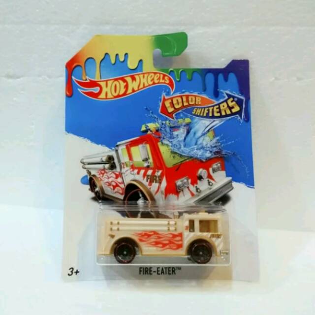 Mainan Hot Wheels Color Shifters Fire Eateri