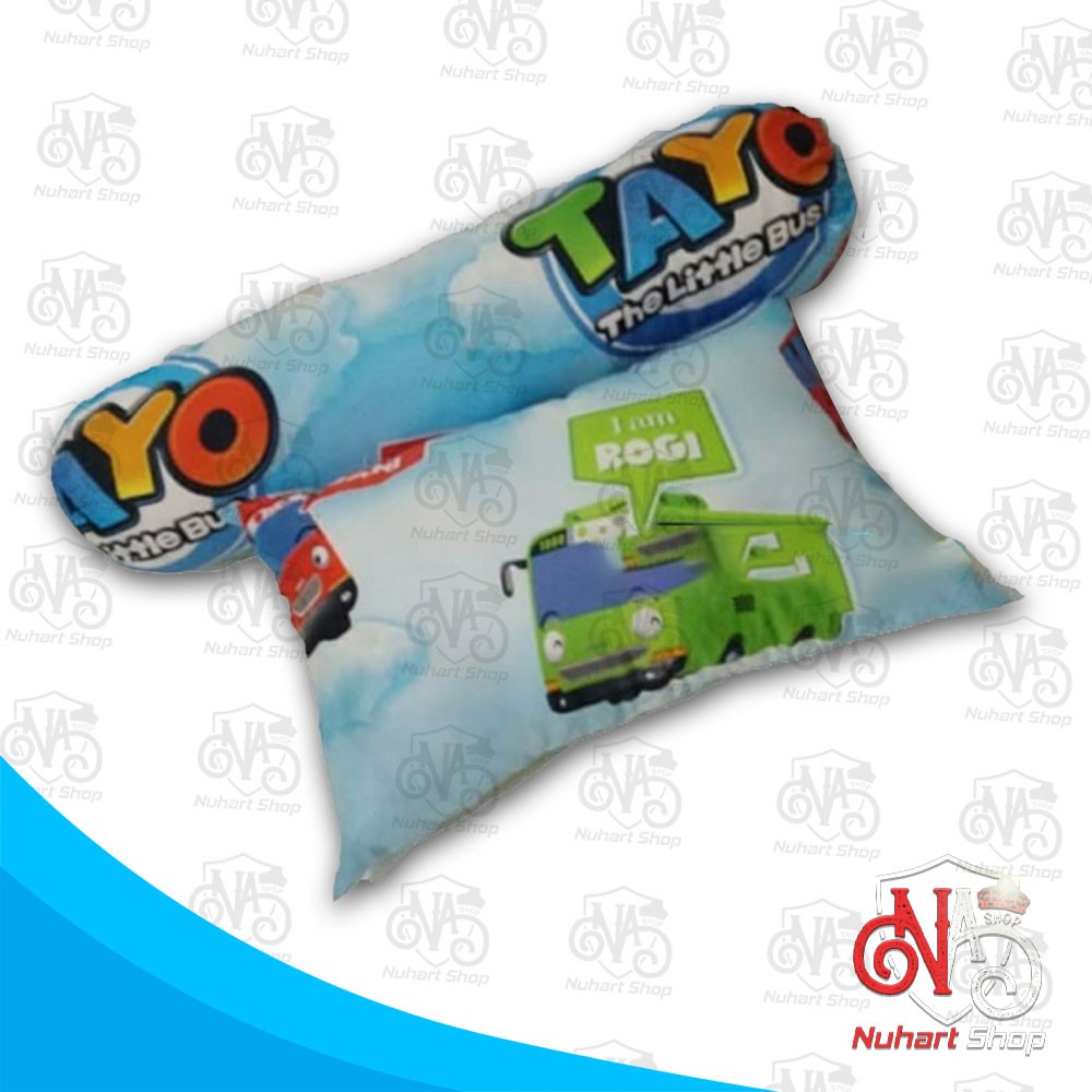 1 Set Bantal Dan Guling Dacron Termurah Kualitas Premium