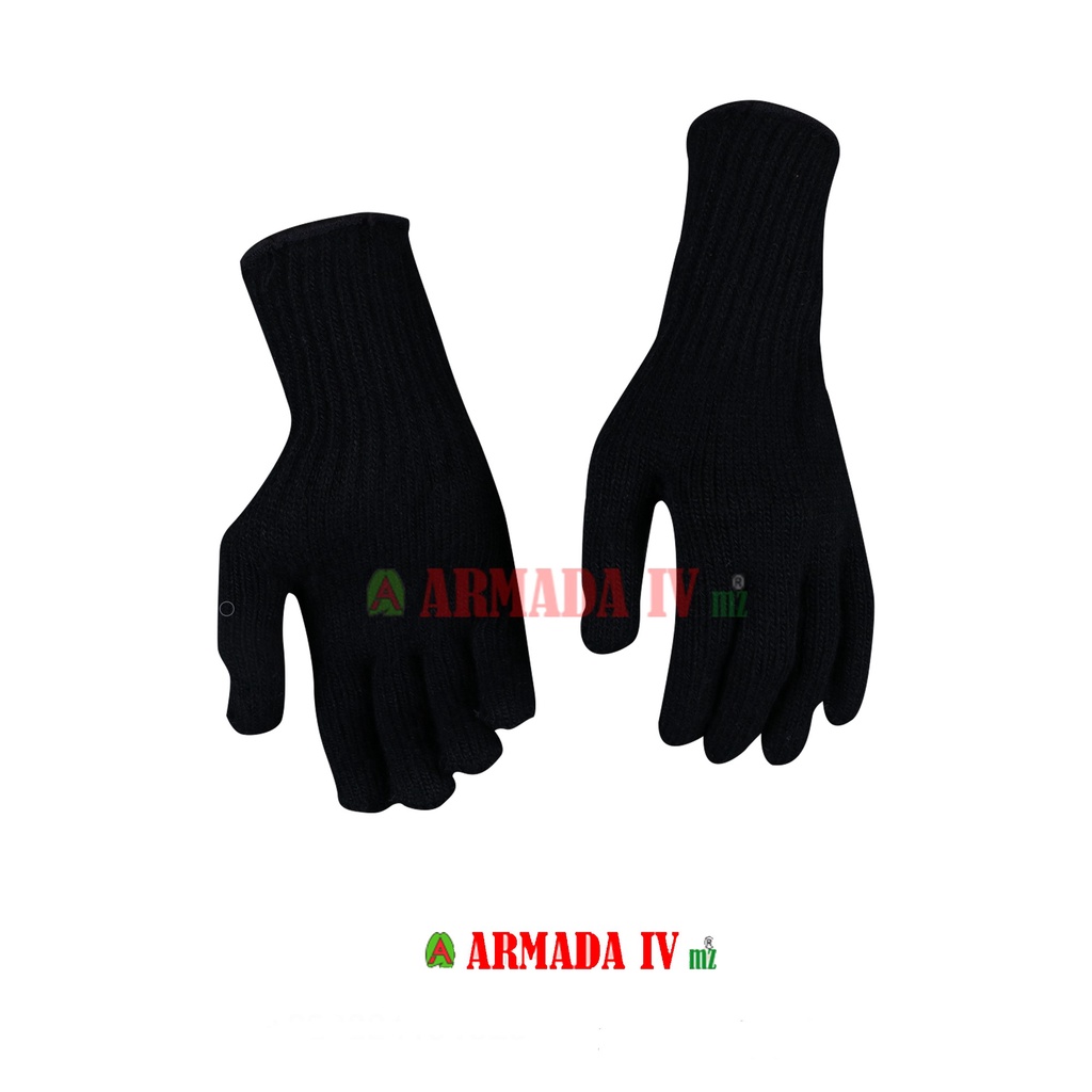 Sarung Tangan Upacara HARD Hitam