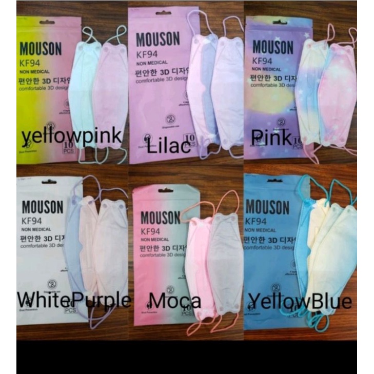 MASKER KF 94 MOTIF/MASKER KOREA/MASKER 3D