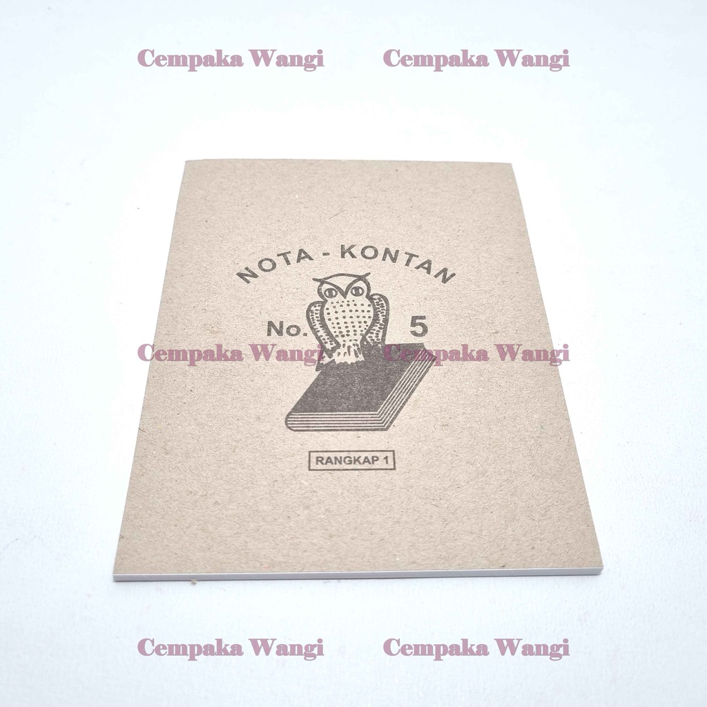 

nota kontan no. 5 - bon belanja nota kertas catatan pembelian