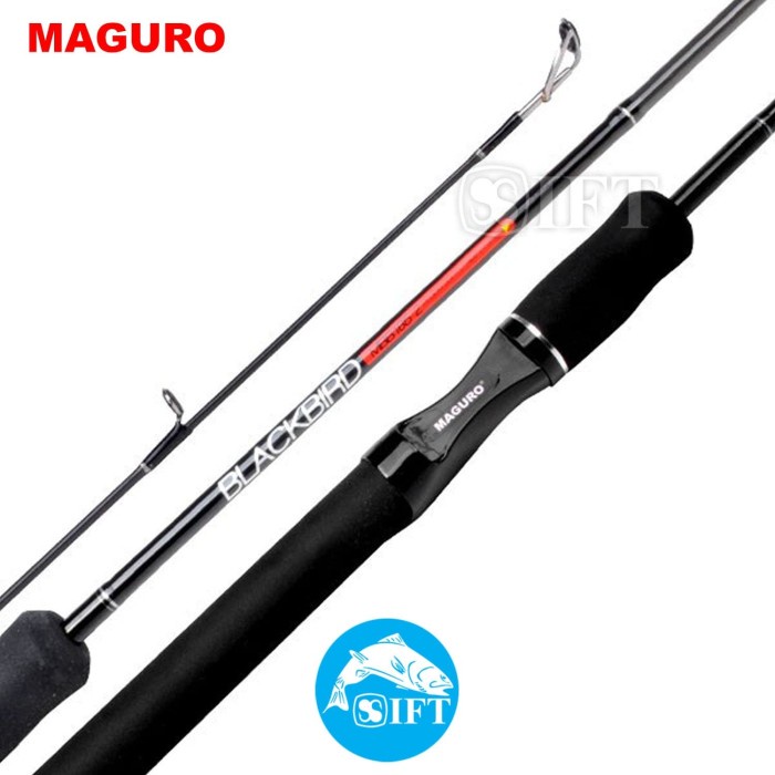 Pancing - Joran Maguro Blackbird 120 135 150 165 180 Fuji Pancing Spinning