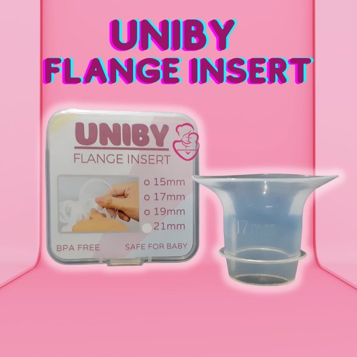 UNIBY Silicone Flange Insert Sisipan Corong Pompa ASI Breastpump