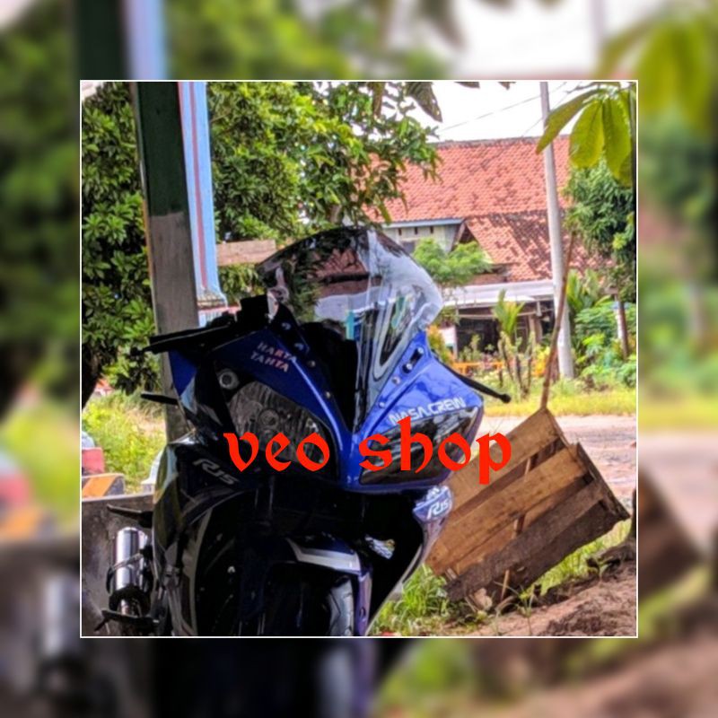 asesoris visor R15 V2 old lama super Jenong asesoris Windshield R15 V2 old lama super Jenong