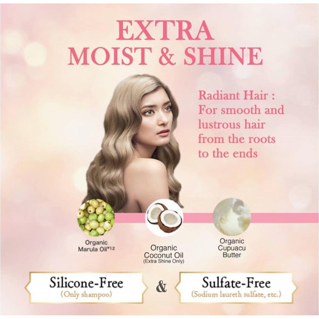 Moist Diane moist&amp;shine ( shampo&amp;treatment)
