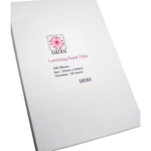 

Super Murah Plastik Laminating Film A4 ( Isi 100 Lembar)-Laminator/Mesin Laminasi