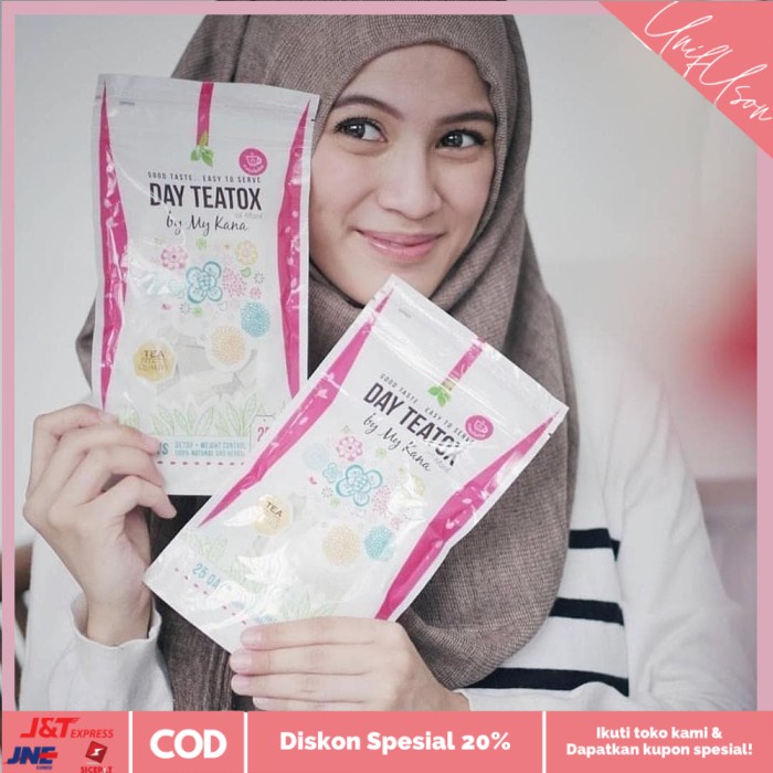 

⭐COD⭐ 25 Day Tea Tox Original by Kana / TEH PELANGSING KANA 25 sachet