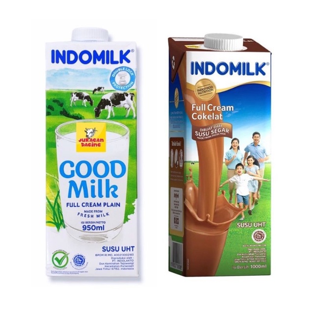Jual Indomilk Uht 950 Ml Indomilk Uht Full Cream 1000 Kemasan Baru Indonesiashopee Indonesia 4070
