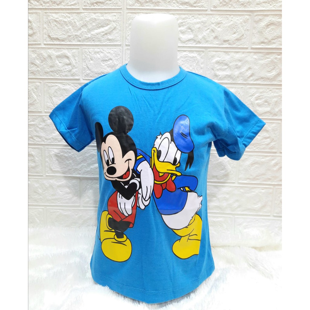 BAJU ANAK LAKI-LAKI/ATASAN ANAK LAKI-LAKI/KAOS ANAK LAKI-LAKI/KAOS DISTRO MICKEY MOUSE USIA 1-12TAHUN