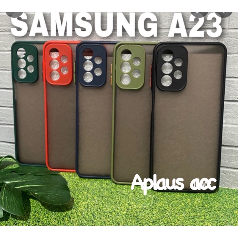 Case Samsung A23 Dove Matte Transparan Handphone Hp