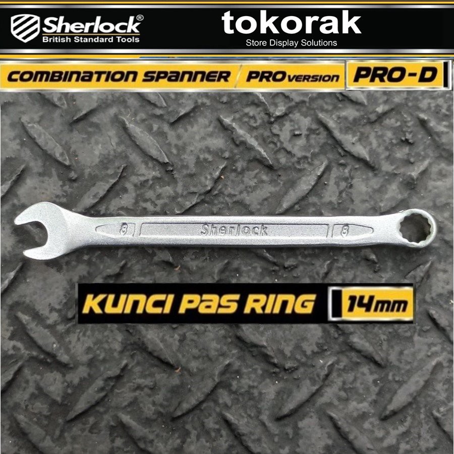 KUNCI RING PAS 14 MM PRO - D SHERLOCK - KUNCI PAS RING