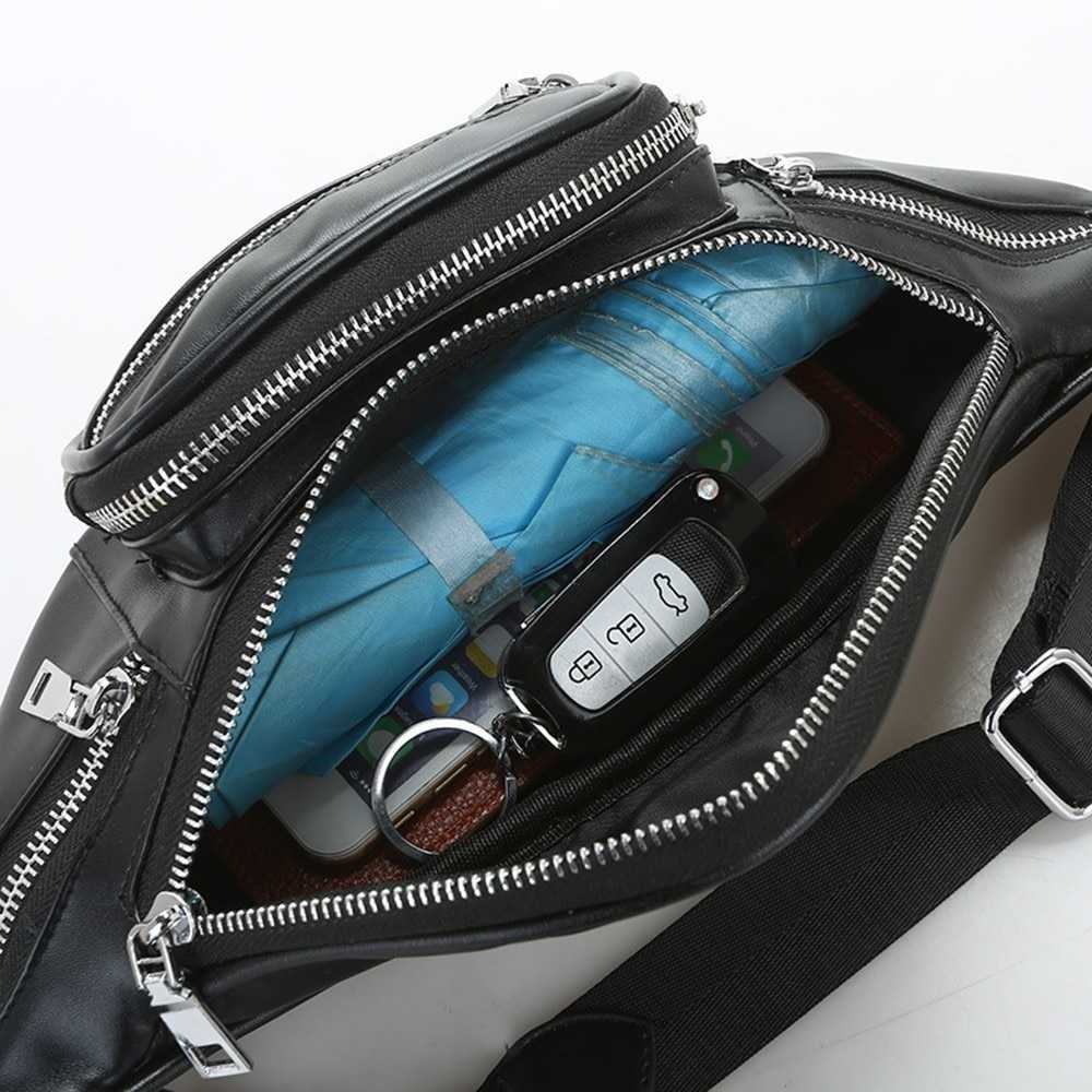 Original Import Tas Pinggang Selempang Unisex Waist Bag Pria Wanita