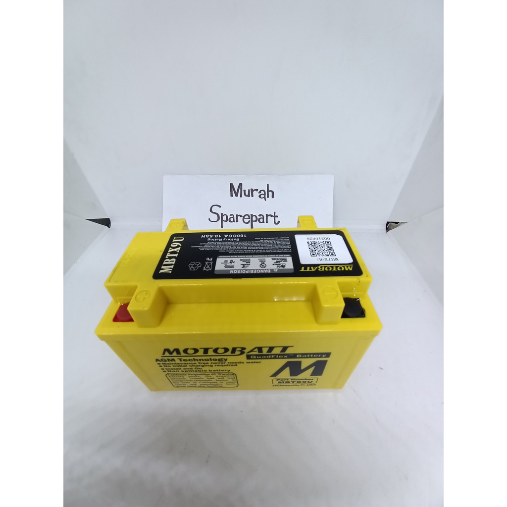 AKI KERING MOTOR NINJA 250FI NINJA KARBU 250 CB650 KTM DUKE MBTX9U MOTOBATT