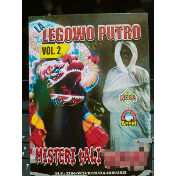 VCD original jaranan legowo Putro misteri tali gnocop