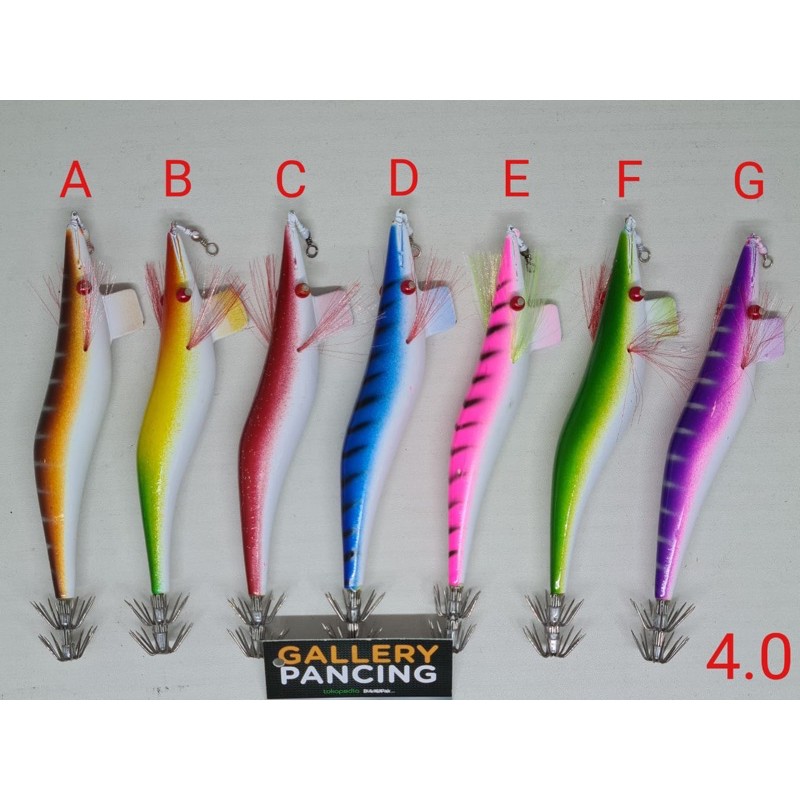 Egi Kayu Umpan Cumi Udang Kayu Delta Size 4.0