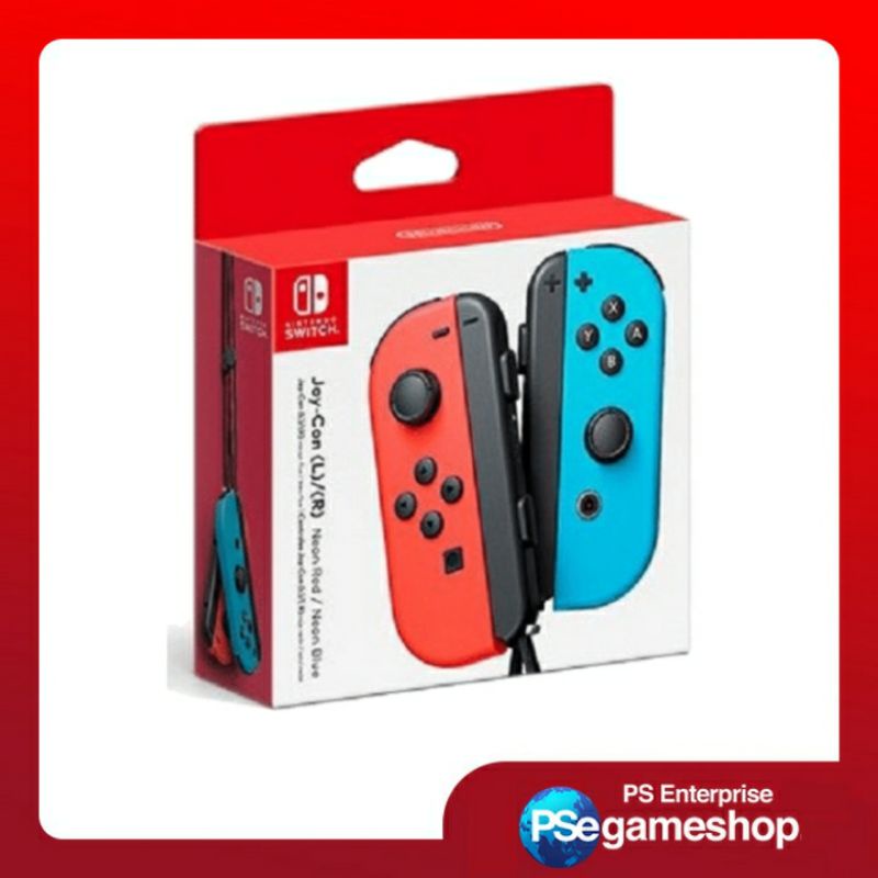 NINTENDO JOY CON SWITCH JOYCON / NEON RED BLUE