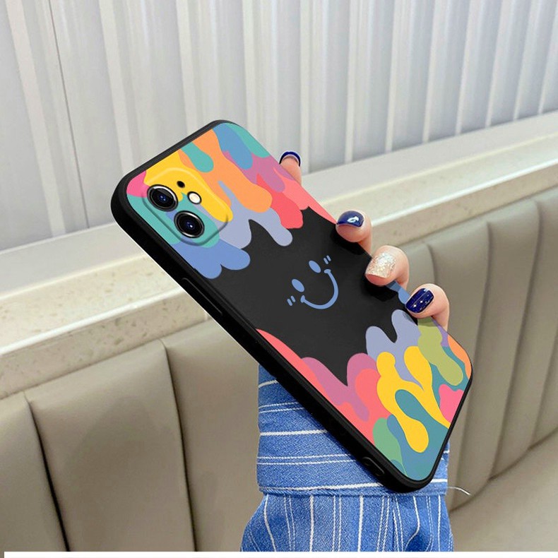 Realme 8i 8 Pro C11 2021 C25S 7Pro 7 7i C15 C12 Realme C17 6i 6 Pro  5i 5 Pro 3Pro C3 C2 XT Liquid Silicone Soft TPU Case