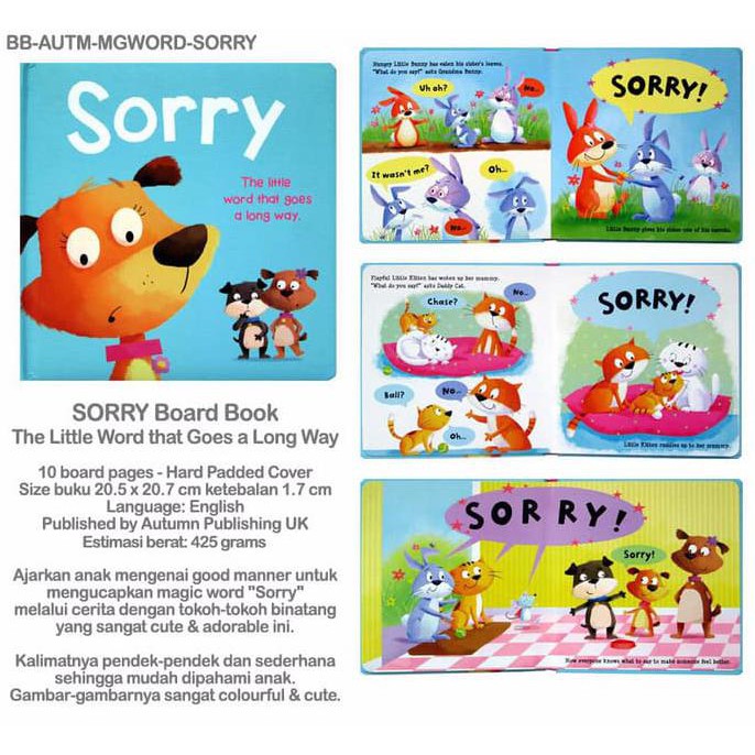 Promo Magic Words Series (Bundling) /Please, Sorry, Thank You