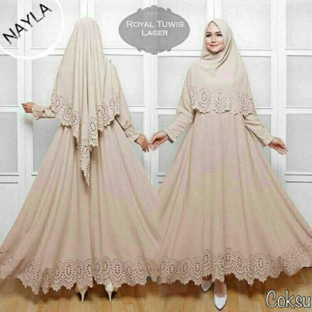 Gamis ayla syari dress maxi