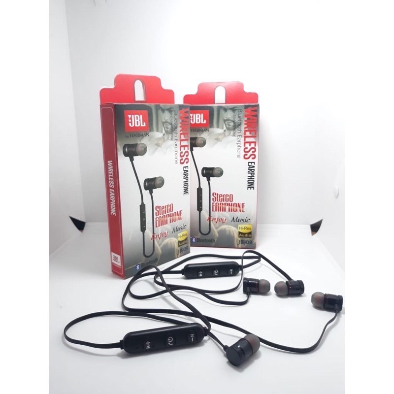 Hf Earphone Headset JBL Wireless Bluetooth Sport Magnet Hf