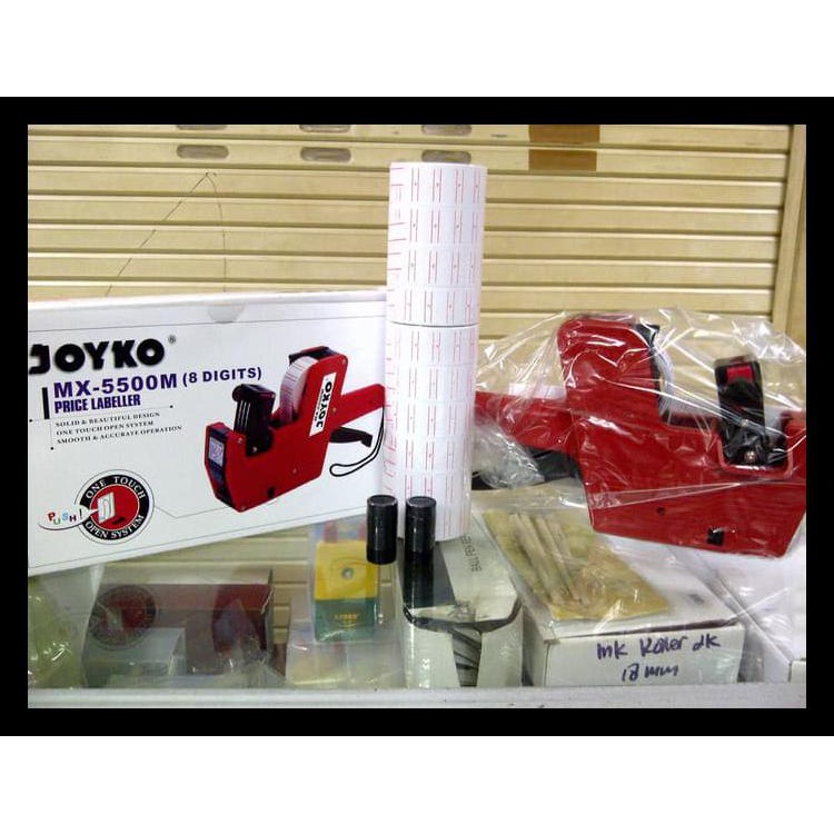 

Desember Sales Alat Label Harga (Price Labeller) 5500M Set + Kertas Label 10 Roll + 2 Pc Tinta *