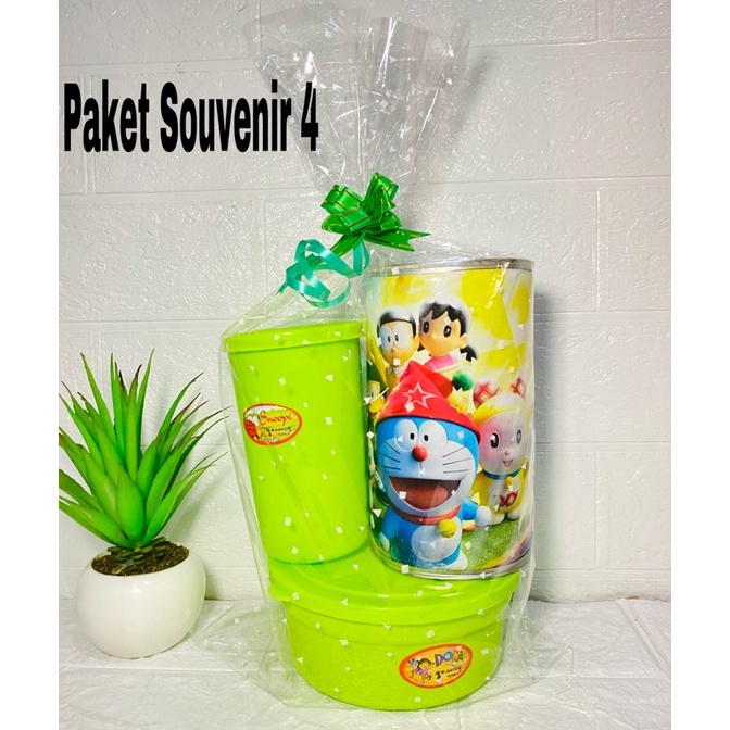 

Paket Souvenir ulang tahun anak 4 / goodiebag / hampers ulang tahun anak