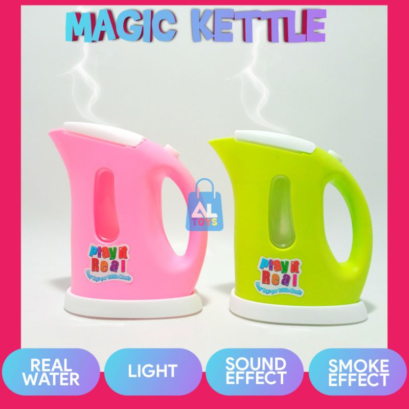 Teko Magic Kettle Mainan Anak Bisa Diisi Air Suara dan Lampu Animasi