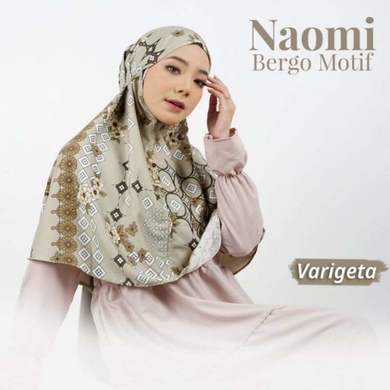 SUPPLIER HIJAB MURAH / TERMURAH / COD / BERGO MOTIF / BERGO INSTANT / BALQIS BERGO/ BERGO MAXMARA-Varigeta