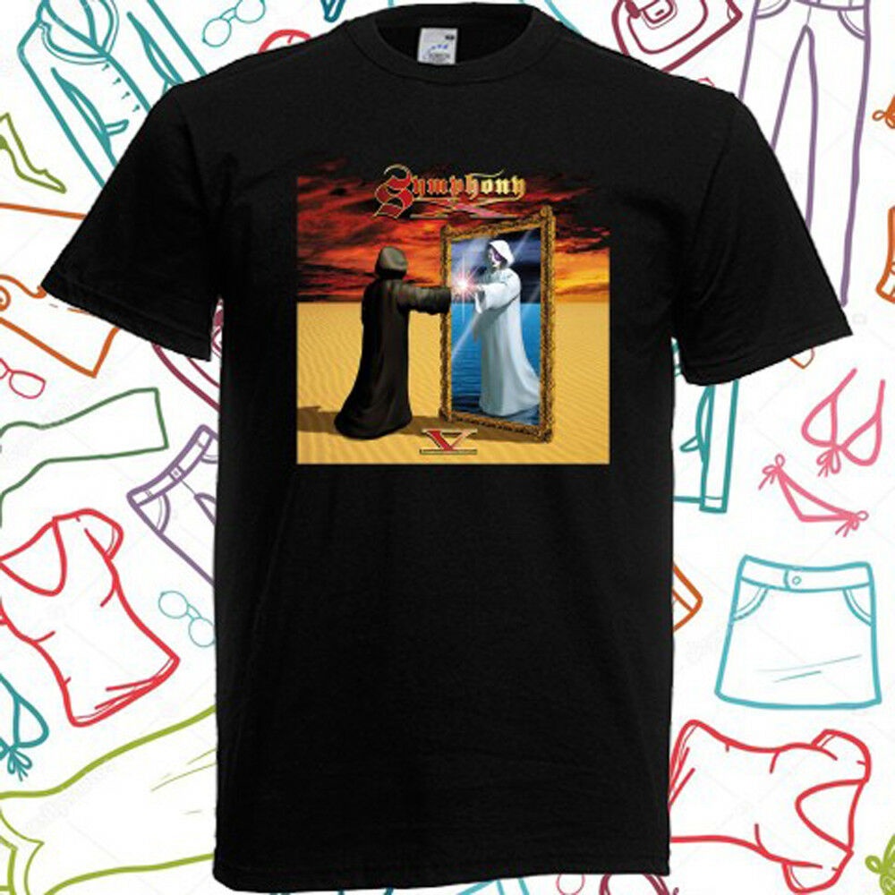 Kaos Symphony X The New Mythology Suite Tshirt Bahan Katun Casual Unisex T-SHIRT Terbaru | Size S M 