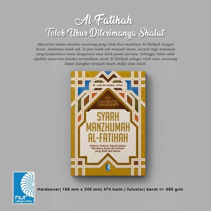 

Buku syarah manzumah al fatihah