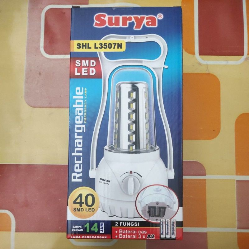 lampu emergency Surya