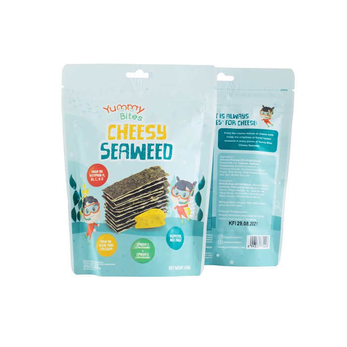 Yummy Bites Cheesy Seaweed - Camilan NON MSG