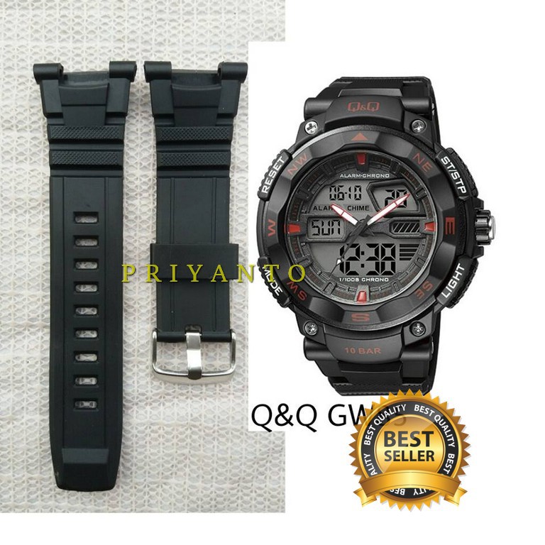 Strap tali jam tangan Q&amp;Q GW85 TALI Q&amp;Q GW 85