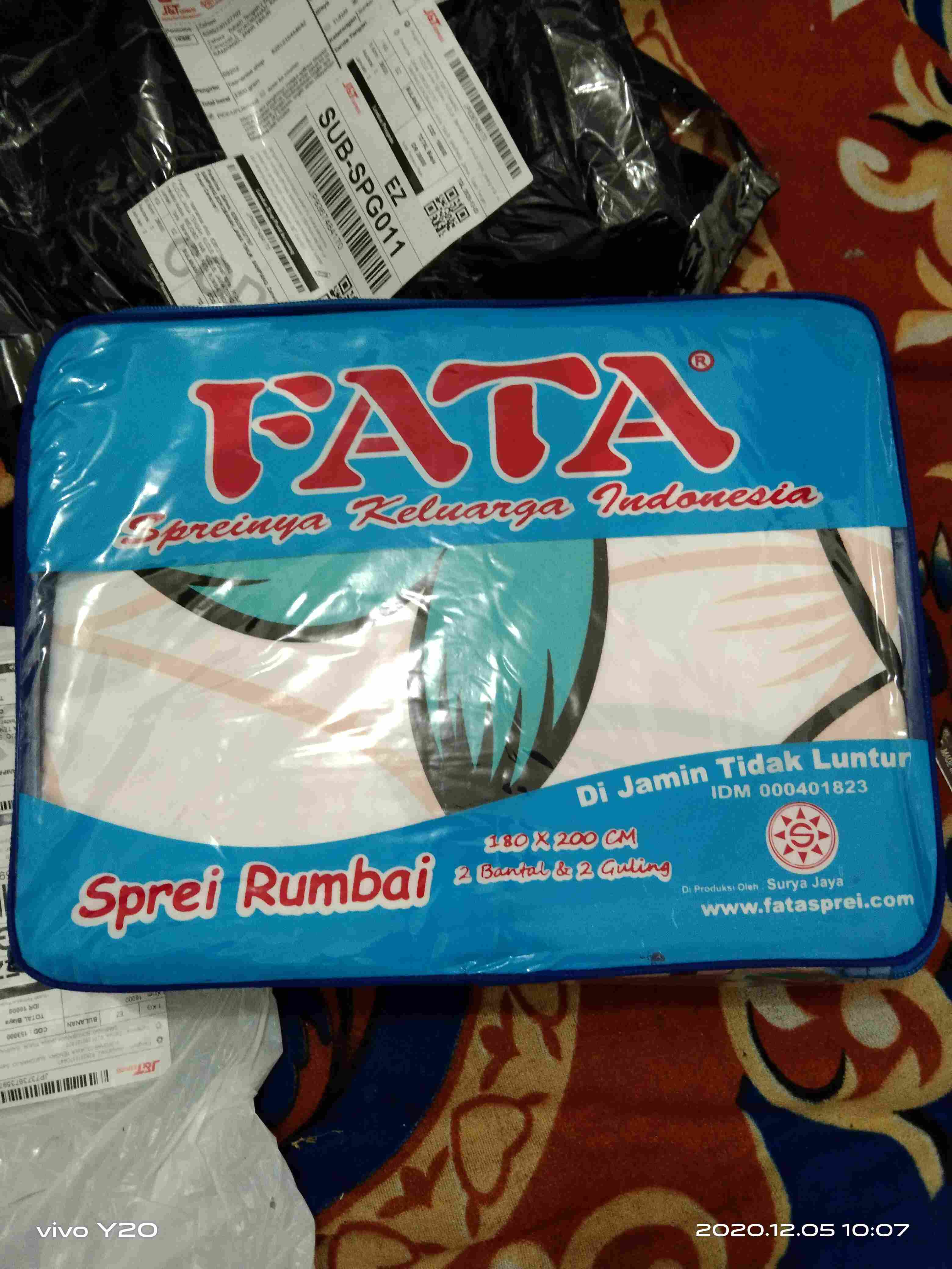 Sprei Fata Rumbai 180x200