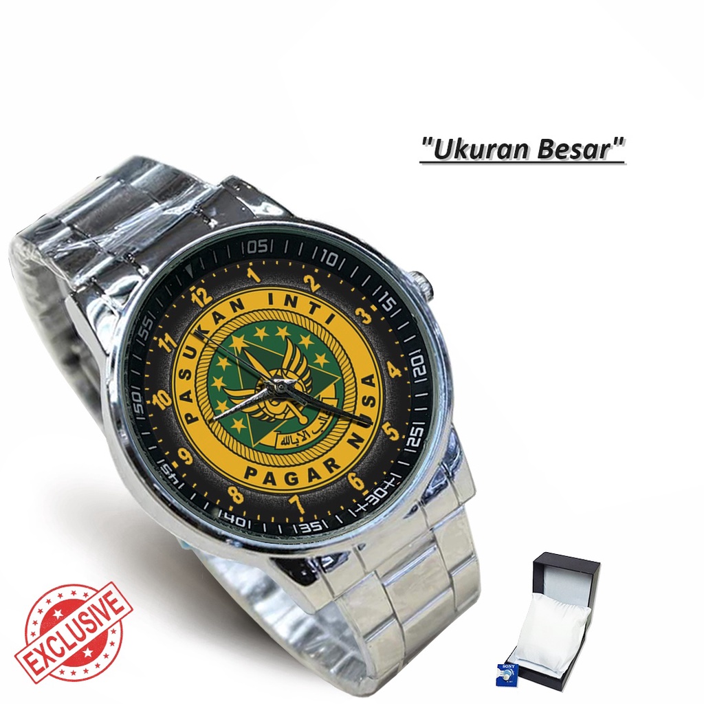 Jam Tangan Rantai Couple PASUKAN INTI PAGAR NUSA (Limited Edition)