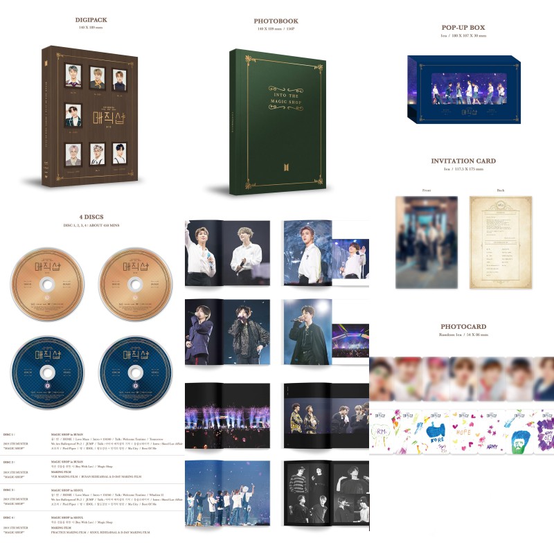 2019 BTS 5TH MUSTER [MAGIC SHOP] DVD [PELUNASAN]