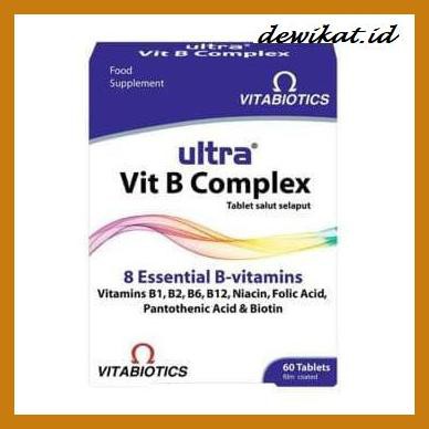 Jual Bnimativ- Vitabiotics Ultra Vitamin B Complex Isi 60 Tablet ...