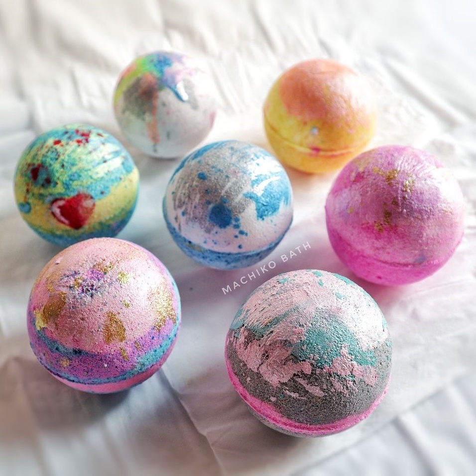 Jual Bath bomb bt21/bts ( new editon ) kids safe bathbomb bubble mandi ...