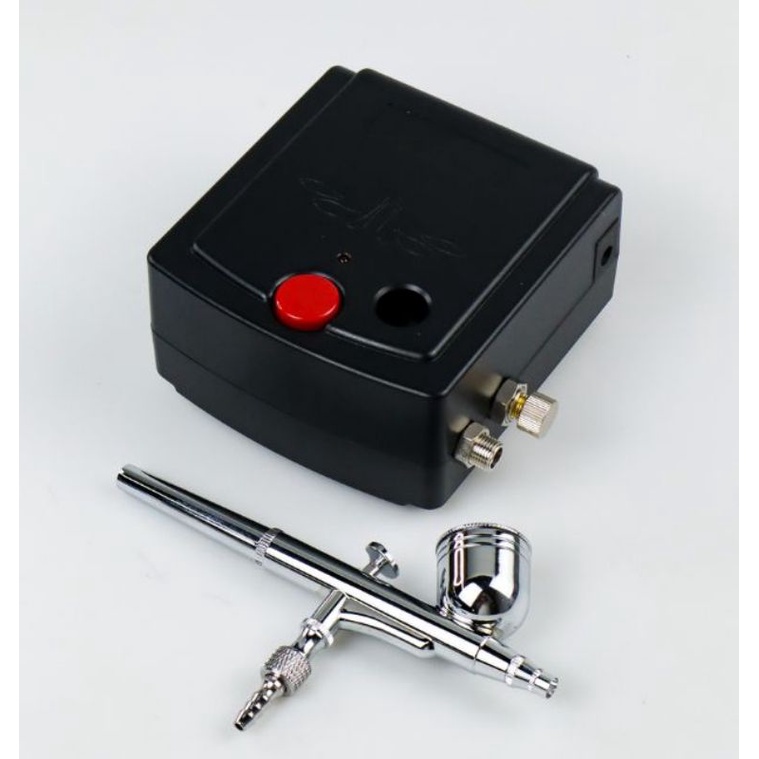 Air Compressor Airbrush Painting Tatto Nail Art With Spray Gun- T100